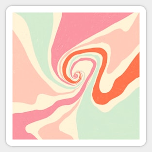 Rainbow Candy Swirl Sticker